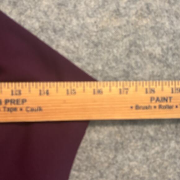 Cinq a Sept Dress Womens 6 Burgundy Halter Sleeveless Mini Bodycon Cocktail - Picture 7 of 11